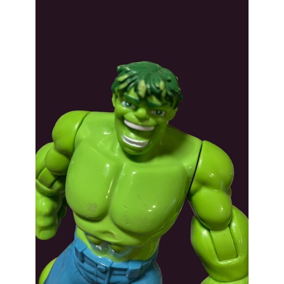 Hasbro 5" Incredible Hulk Squeeze Legs For A Smashing Action Figure 2012 - Picture 10 of 16